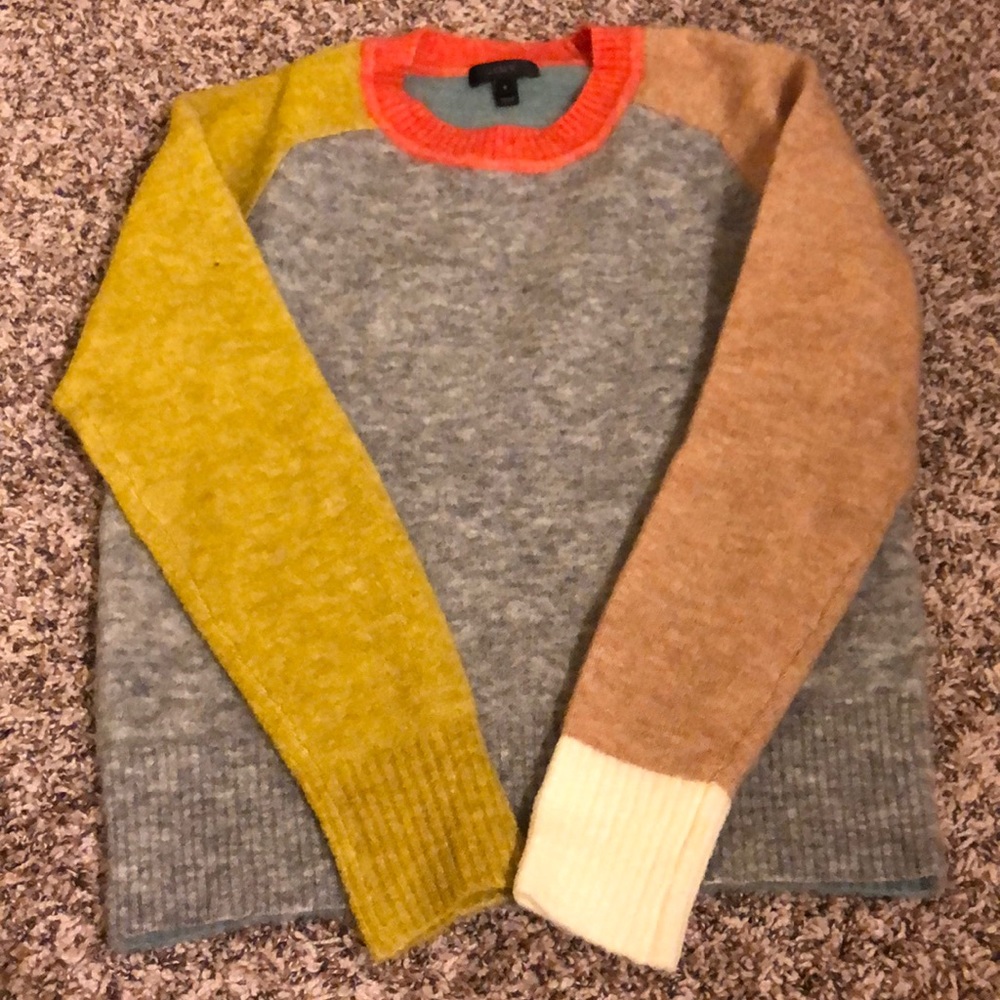 J. Crew Colorblocked Sweater